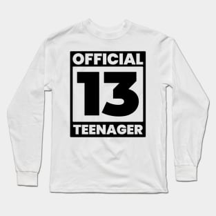 13th birthday Long Sleeve T-Shirt